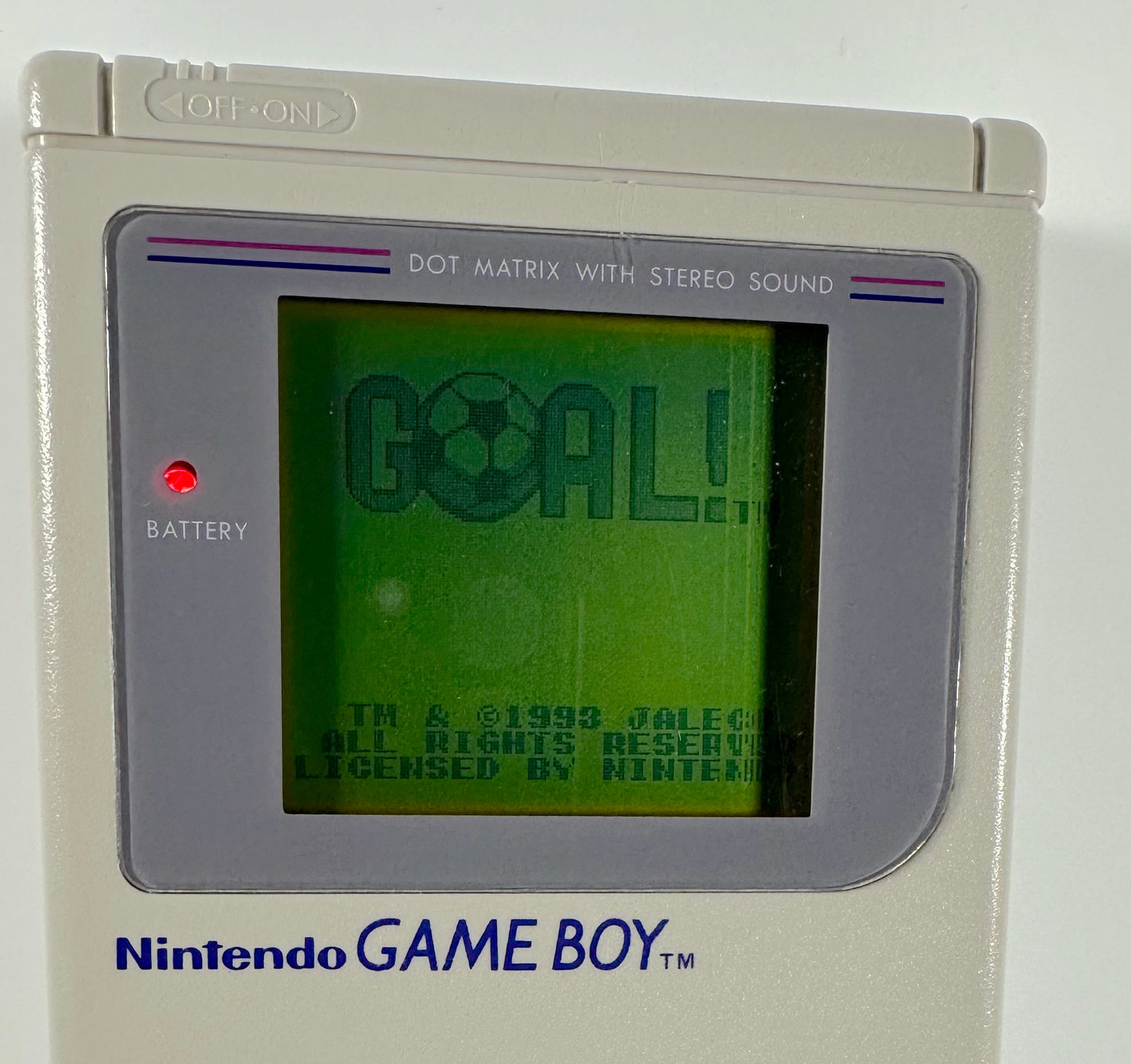 GOAL! NINTENDO GAME BOY TESTATO E FUNZIONANTE