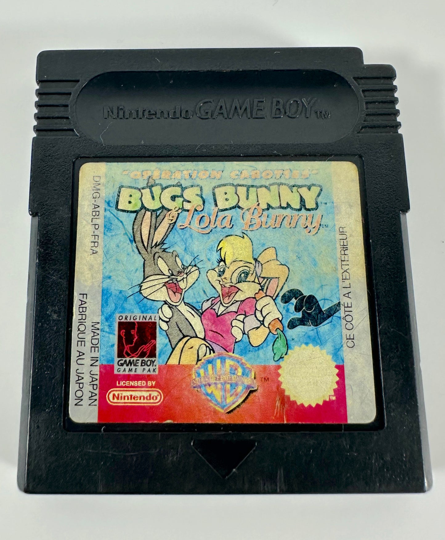 BUGS BUNNY & LOLA BUNNY NINTENDO GAME BOY TESTATO E FUNZIONANTE