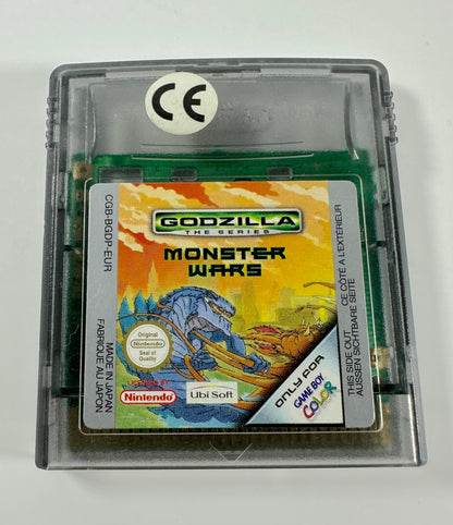 GODZILLA THE SERIES MONSTERS WARS GAME BOY COLOR TESTATO E FUNZIONANTE