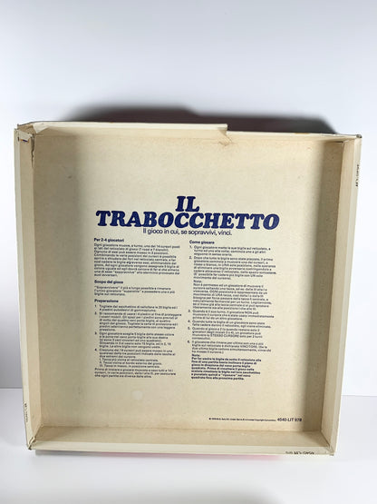 IL TRABOCCHETTO! GIOCO IN SCATOLA MB GIOCHI 1978 VINTAGE