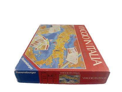 VIAGGIO IN ITALIA GIOCO IN SCATOLA RAVENBURGER 1988 VINTAGE