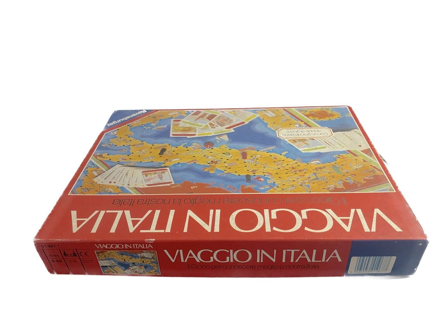 VIAGGIO IN ITALIA GIOCO IN SCATOLA RAVENBURGER 1988 VINTAGE