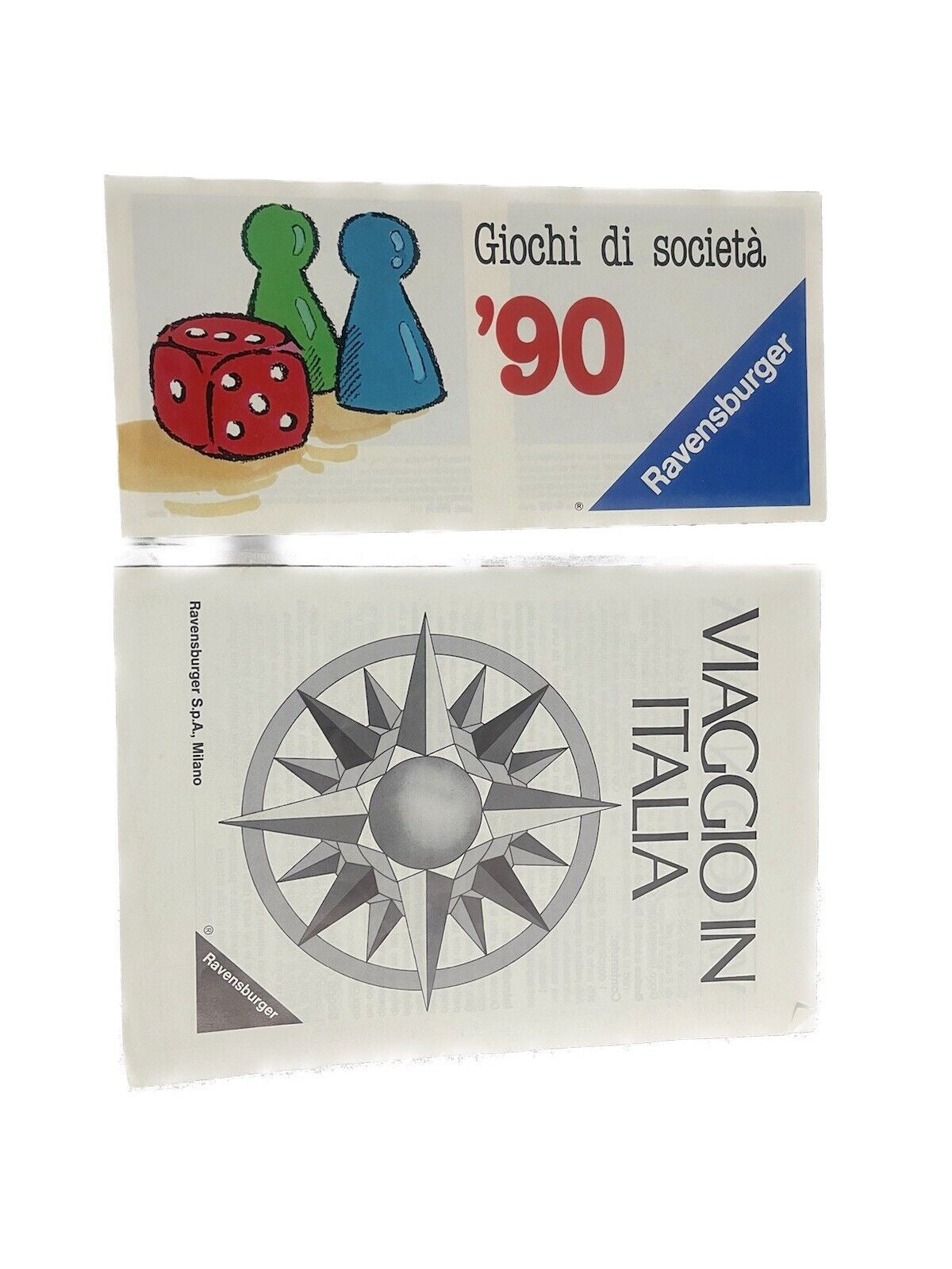 VIAGGIO IN ITALIA GIOCO IN SCATOLA RAVENBURGER 1988 VINTAGE