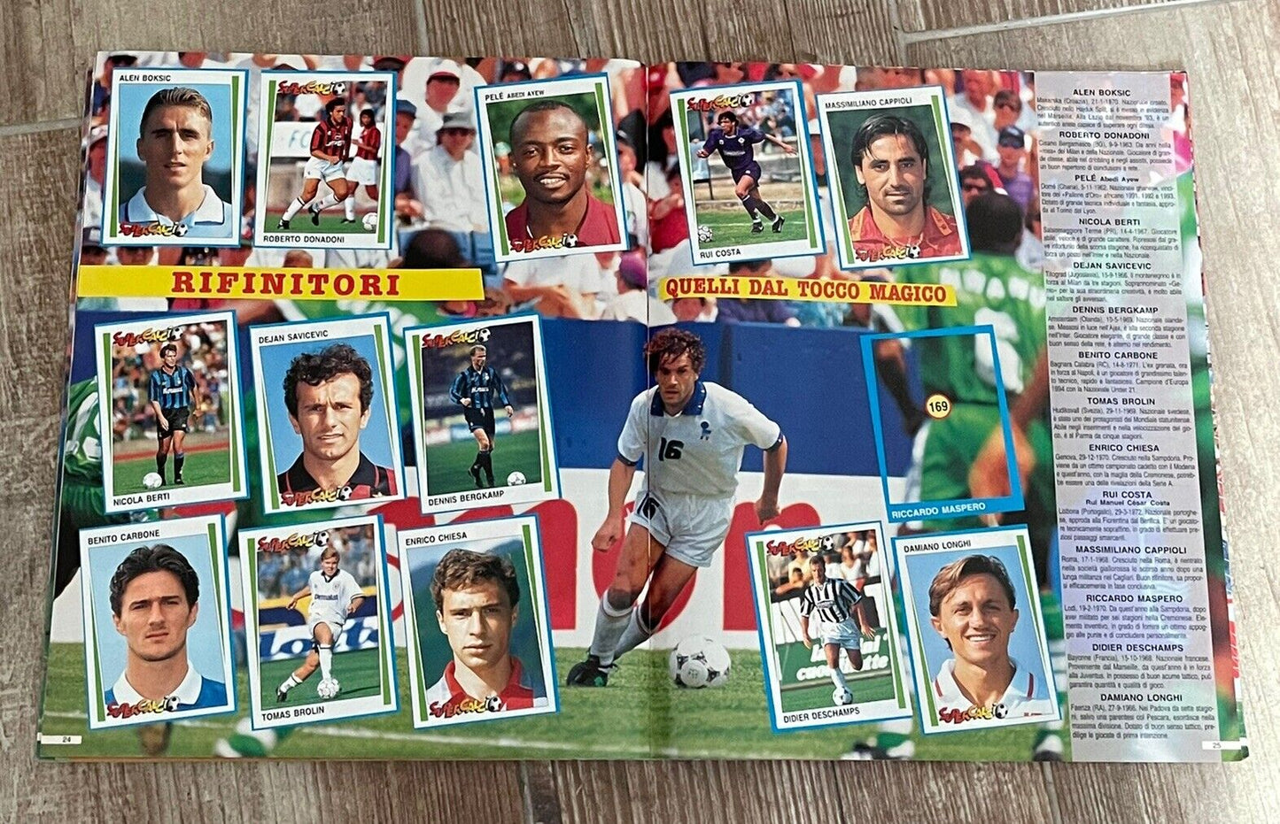 ALBUM FIGURINE CALCIATORI PANINI 1994-1995 SUPERCALCIO COMPLETO -28