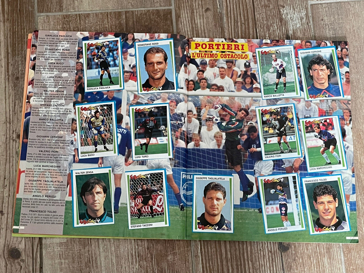 ALBUM FIGURINE CALCIATORI PANINI 1994-1995 SUPERCALCIO COMPLETO -28