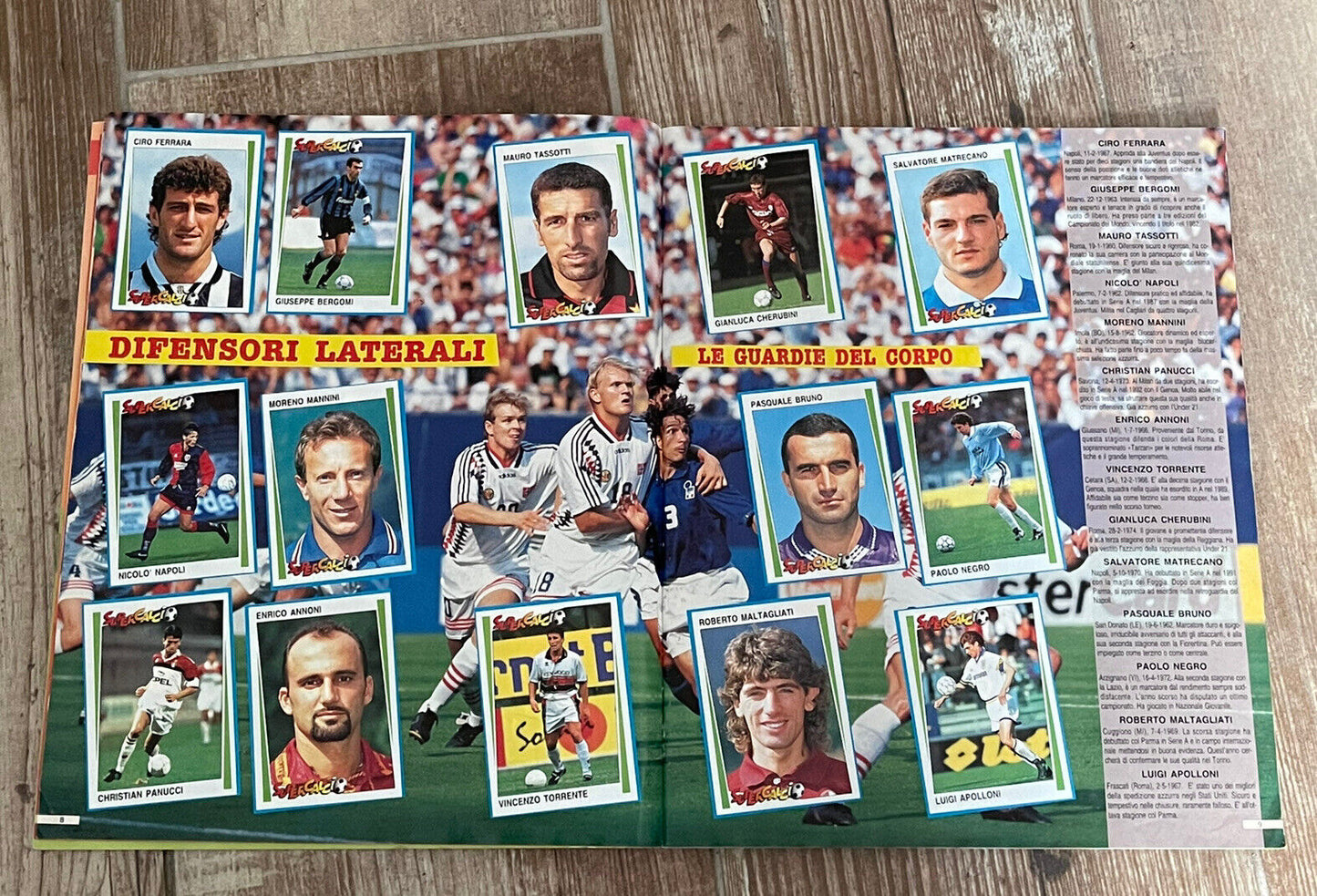 ALBUM FIGURINE CALCIATORI PANINI 1994-1995 SUPERCALCIO COMPLETO -28