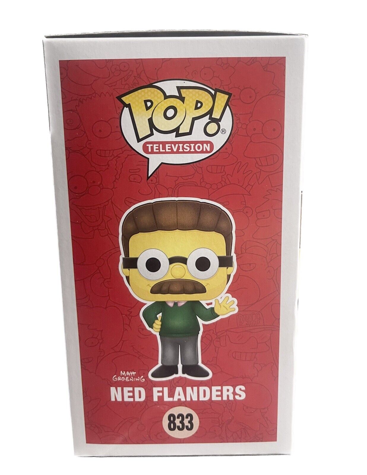 FUNKO POP! NED FLANDERS #833 SPECIAL EDITION THE SIMPSONS NUOVO SIGILLATO