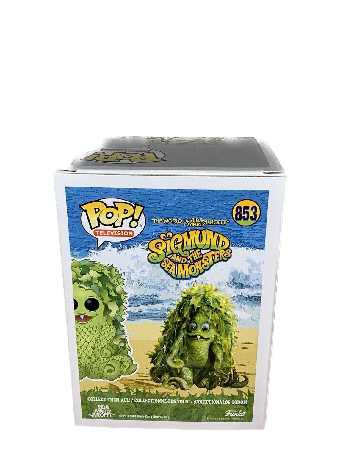 FUNKO POP! SIGMUND AND THE SEA MONSTERS #853 SIGMUND 2019 SUMMER CONVETION NUOVO