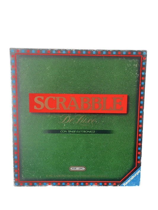 SCRABBLE DELUXE GIOCO IN SCATOLA RAVENSBURGER 1988 VINTAGE