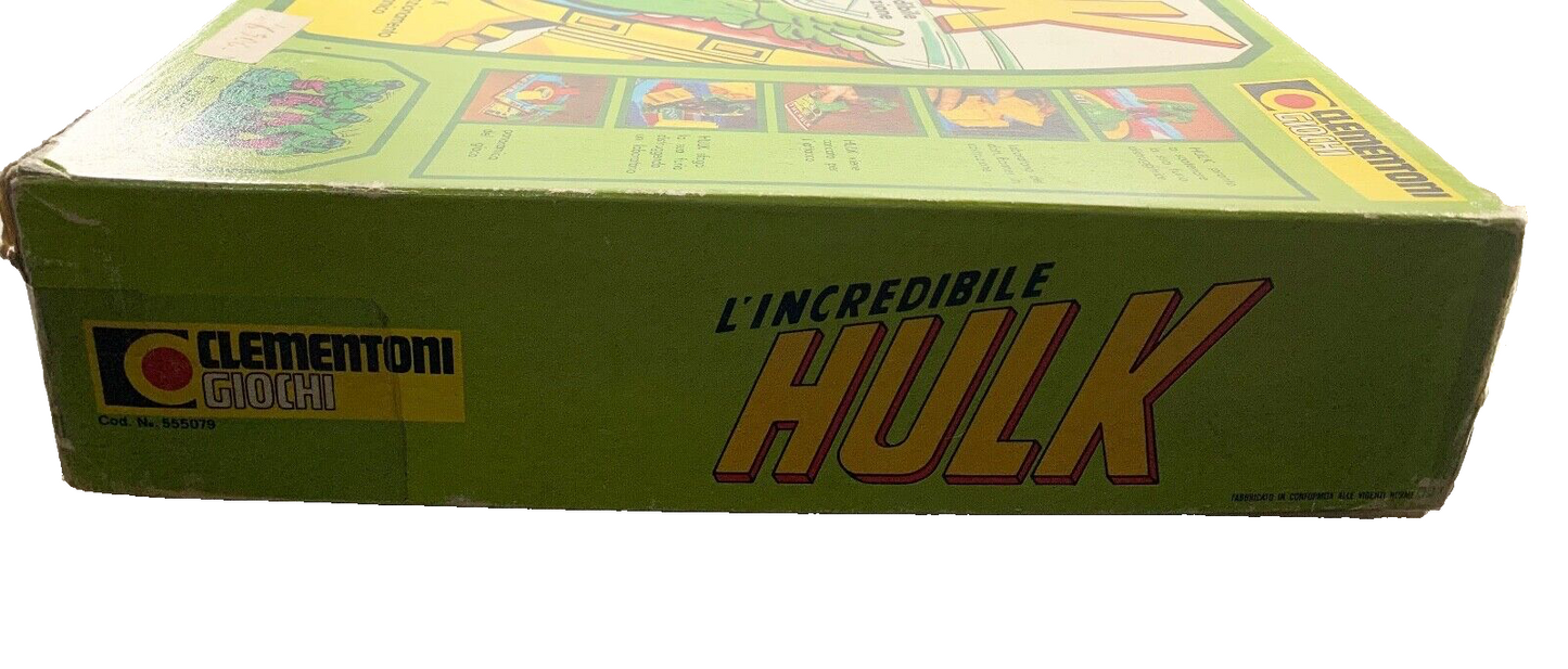 L'INCREDIBILE HULK GIOCO IN SCATOLA CLEMENTONI VINTAGE 1979 COMPLETO