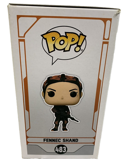 FUNKO POP! FENNEC SHAND STAR WARS 483 NUOVO SIGILLATO