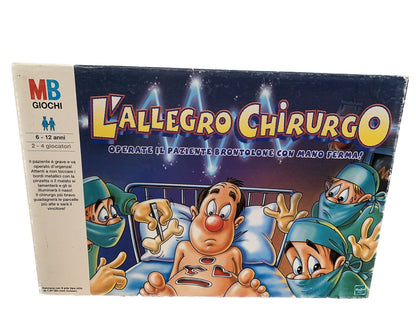 L'ALLEGRO CHIRURGO GIOCO IN SCATOLA HASBRO ANNI 1999-2006