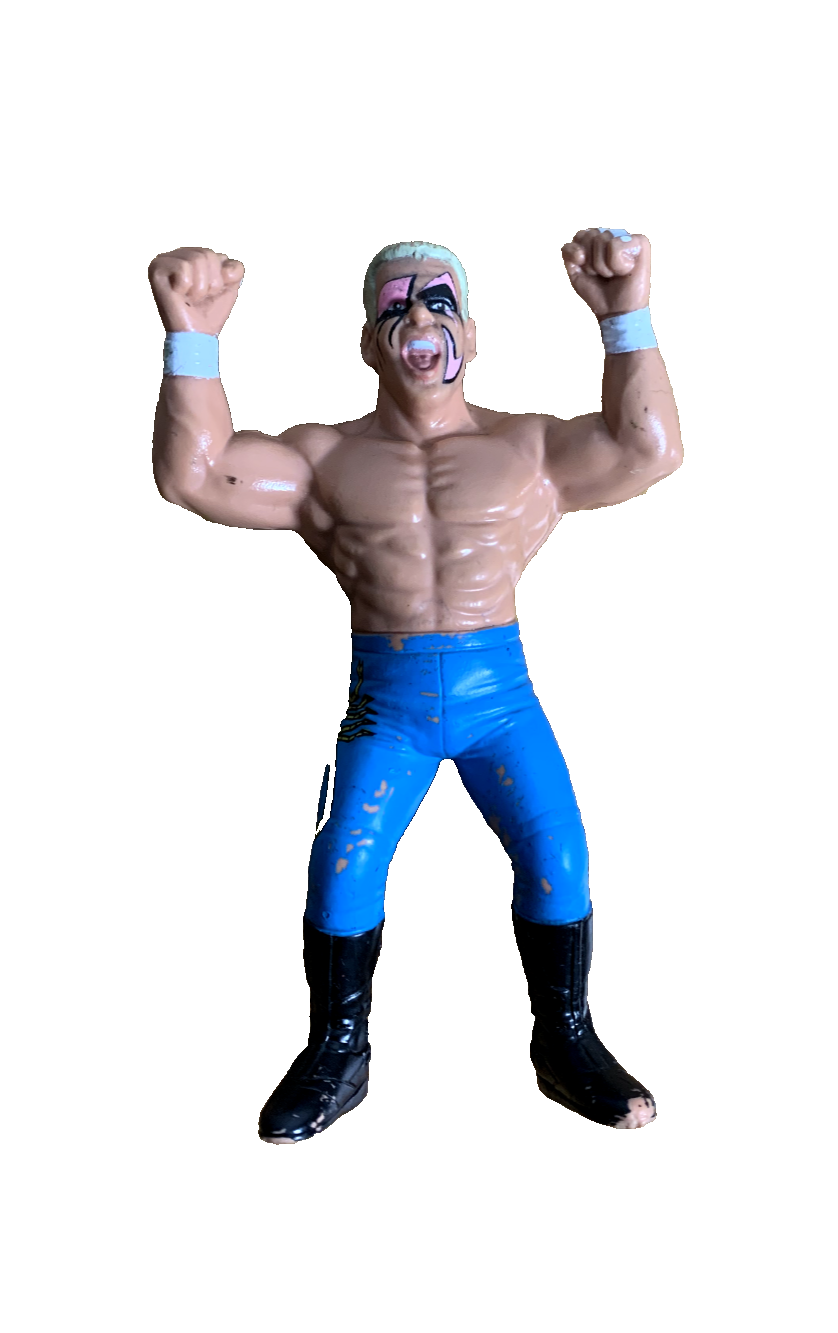 WWF WRESTLING LOTTO BUTCH REED SID VICIOUS STING BARRY WINDHAM GALOOB 1990