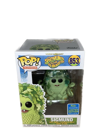 FUNKO POP! SIGMUND AND THE SEA MONSTERS #853 SIGMUND 2019 SUMMER CONVETION NUOVO