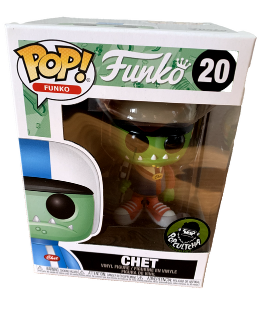 FUNKO POP! CHET 20 POPCULTHA FUNKO ACTION FIGURE NUOVO SIGILLATO