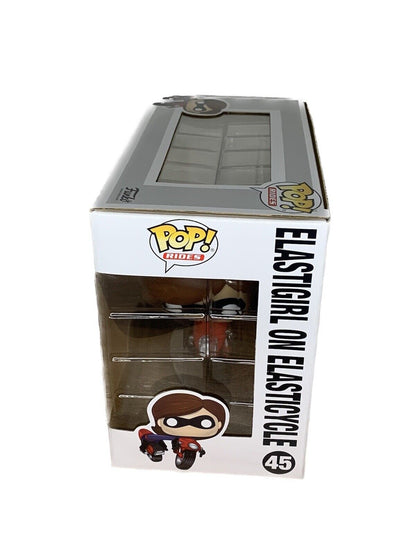 FUNKO POP! INCREDIBLES 2 #45 ELASTIGIRL ON ELASTICYCLE NUOVO SIGILLATO