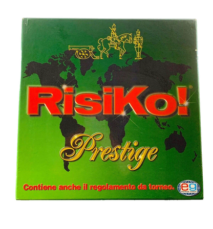 RISIKO! PRESTIGE GIOCO IN SCATOLA EDITRICE GIOCHI 100% COMPLETO OTTIMO 1999