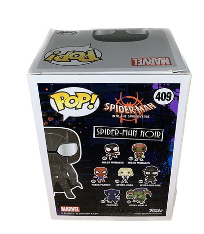 FUNKO POP! SPIDERMAN #409 SPIDERMAN NOIR NUOVO SIGILLATO