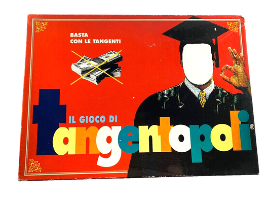 TANGENTOPOLI GIOCO IN SCATOLA COMPLETO VINTAGE 1992 OTTIMO