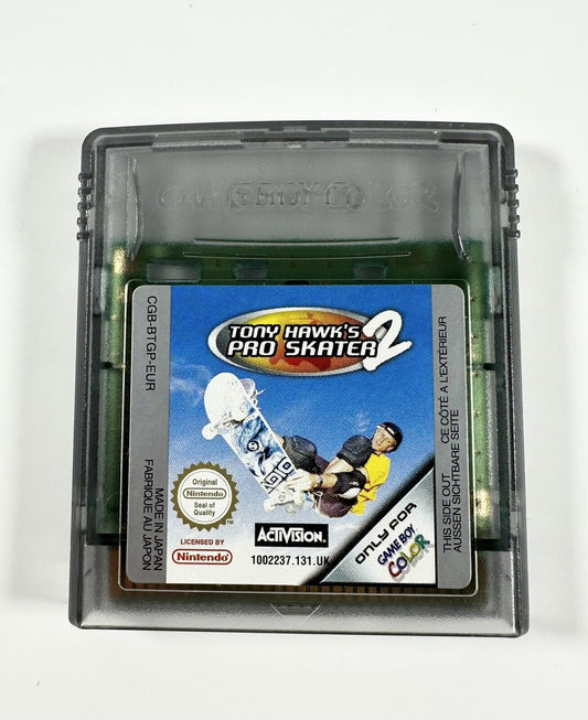 TONY HAWK’S PRO SKATER 2 GAME BOY COLOR GIOCO VINTAGE TESTATO E FUNZIONANTE