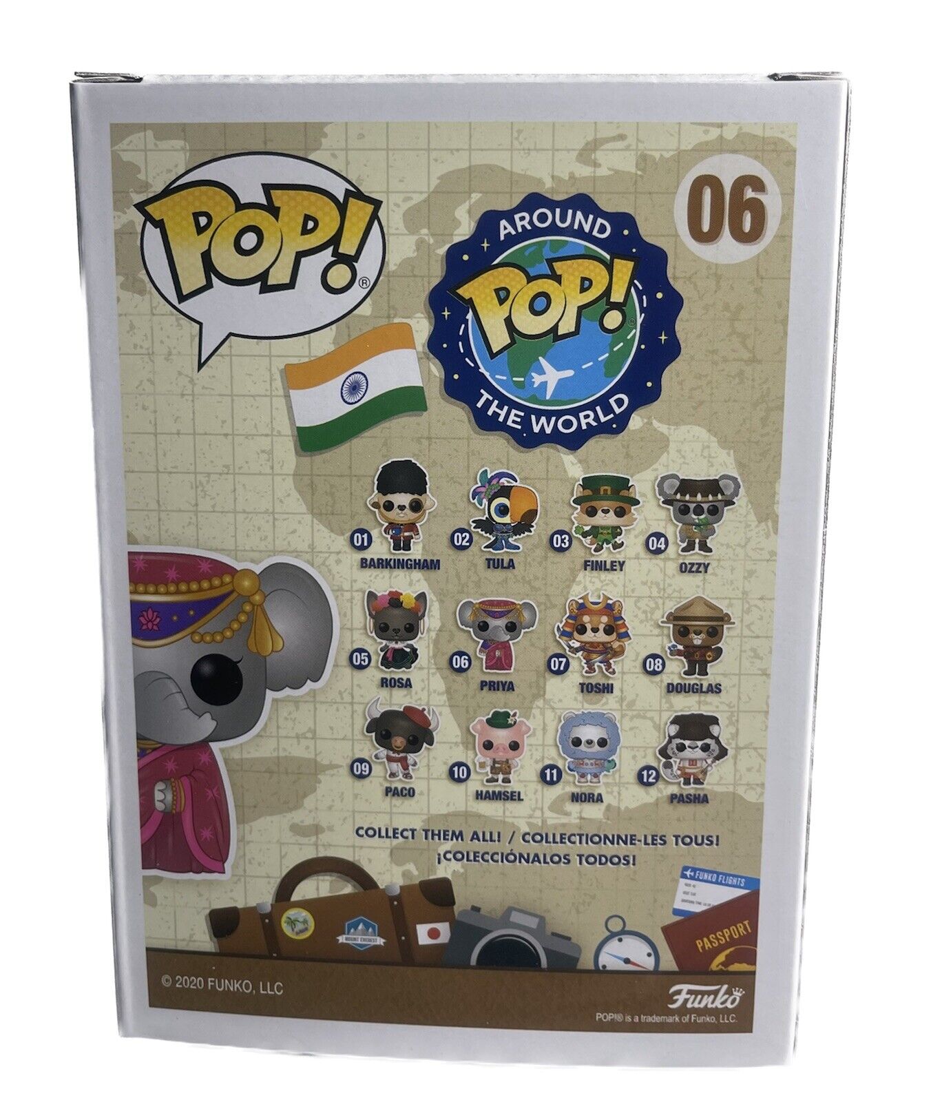 FUNKO POP! PRYIA #06 POP AROUND THE WORLD NUOVO SIGILLATO