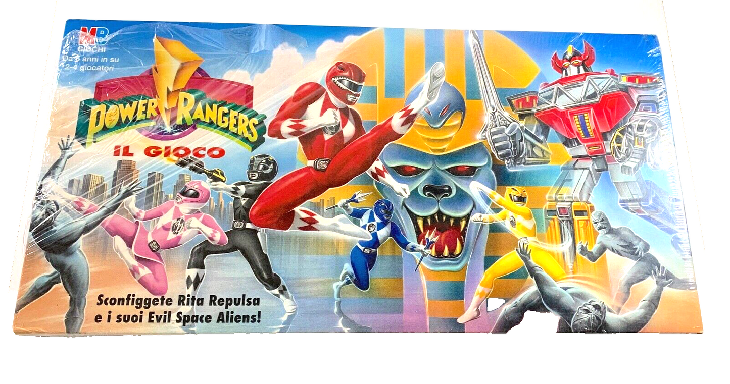 POWER RANGERS IL GIOCO IN SCATOLA MB GIOCHI NUOVO IMBALLATO