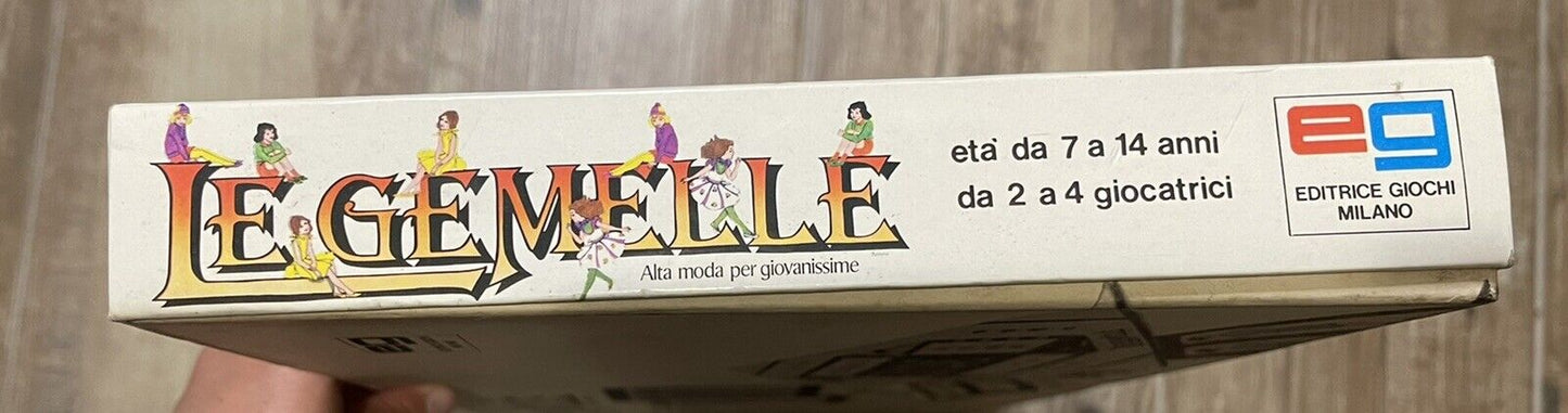 LE GEMELLE GIOCO IN SCATOLA EDITRICE GIOCHI MILANO 1983 VINTAGE