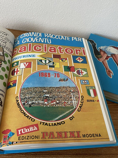 LIBRI RILEGATI L'UNITA' DAL 1961 AL 1994 I PRIMI 33 ANNI DI FIGURINE PANINI