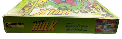 L'INCREDIBILE HULK GIOCO IN SCATOLA CLEMENTONI VINTAGE 1979 COMPLETO