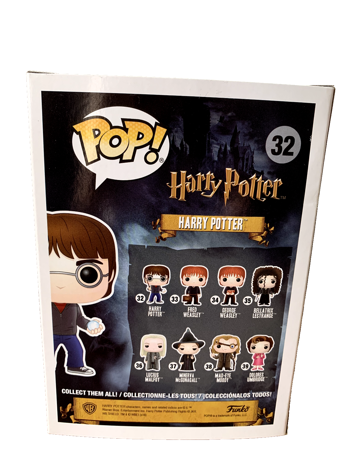 FUNKO POP! HARRY POTTER 32 HARRY POTTER NUOVO E SIGILLATO