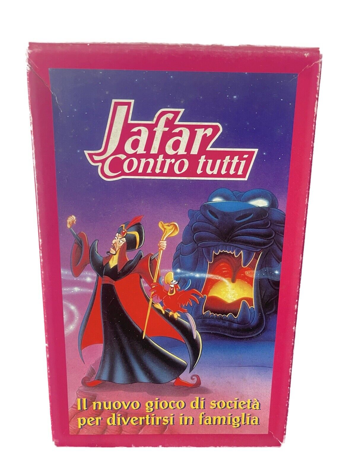 JAFAR CONTRO TUTTI GIOCO IN SCATOLA 1994/1995 VHS ALADDIN