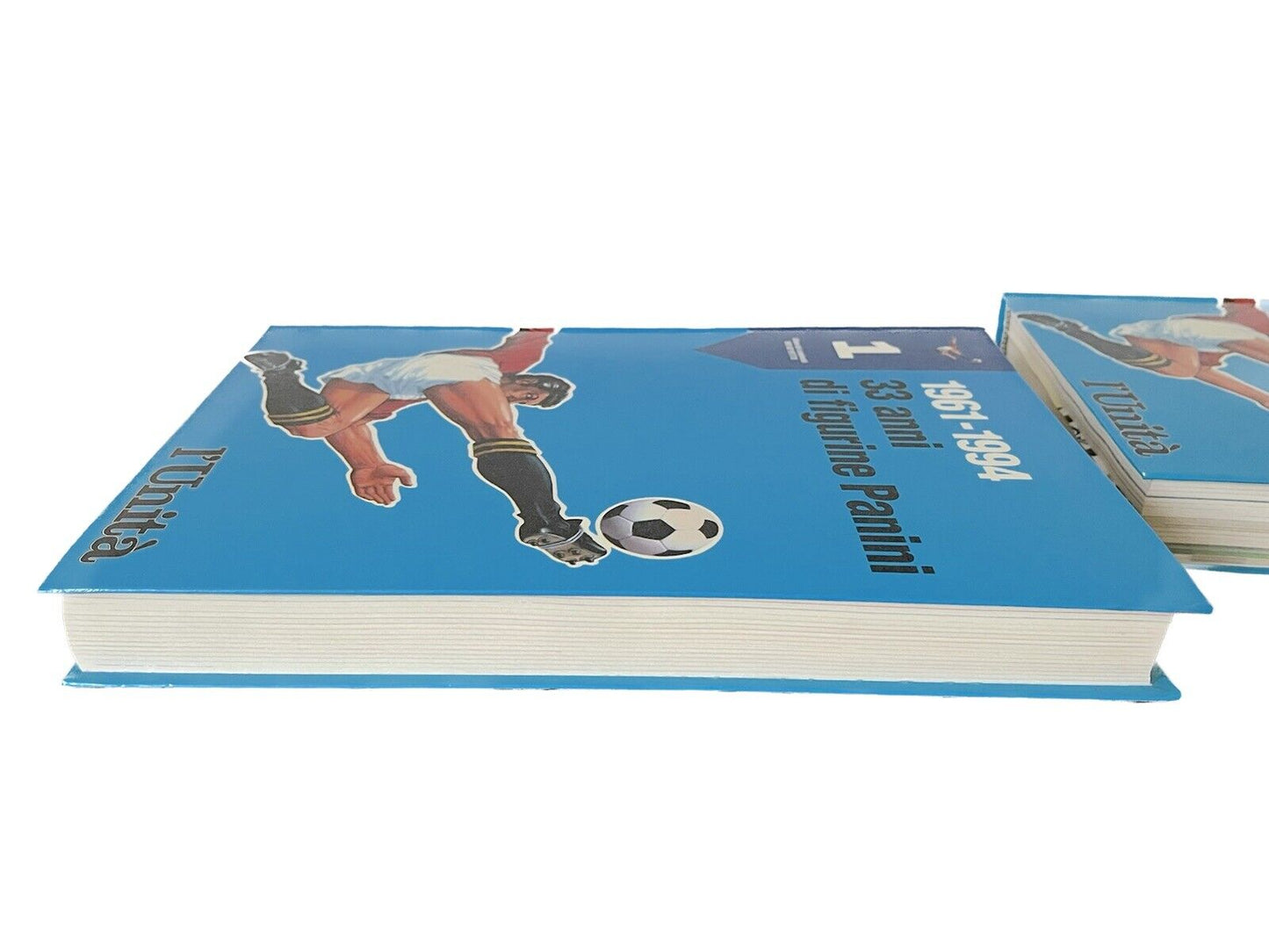 LIBRI RILEGATI L'UNITA' DAL 1961 AL 1994 I PRIMI 33 ANNI DI FIGURINE PANINI