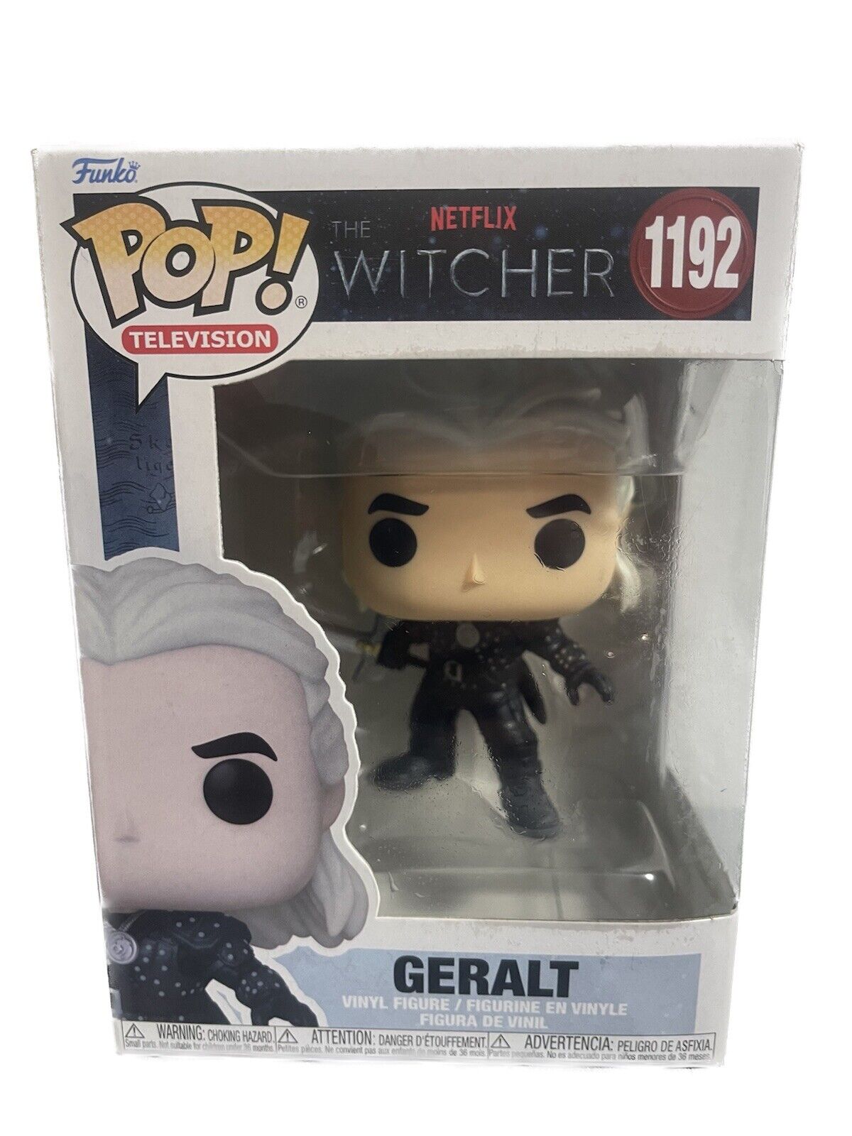 FUNKO POP! GERALT 1192 THE WICTCHER NUOVO SIGILLATO