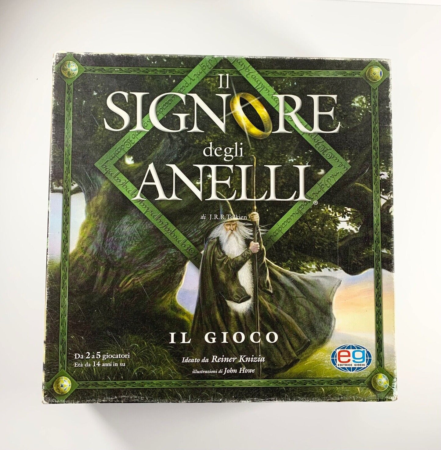 IL SIGNORE DEGLI ANELLI GIOCO IN SCATOLA EG GIOCHI OTTIMO COMPLETO 2000