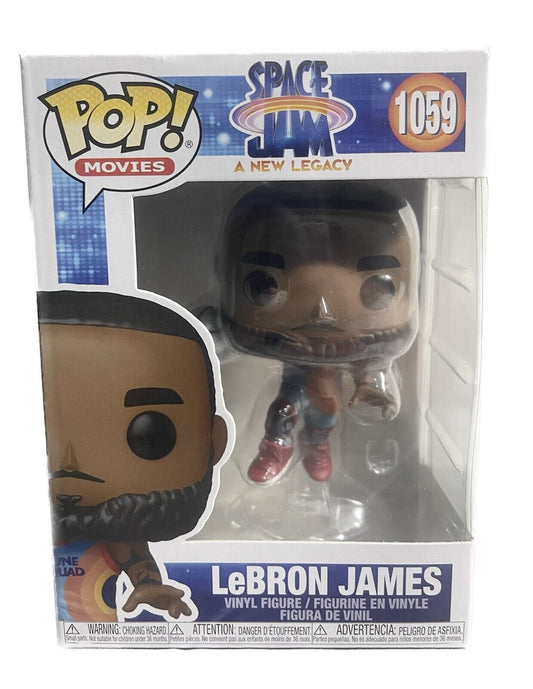 FUNKO POP! LeBRON JAMES #1059 SPACE JAM 2 NUOVO SIGILLATO