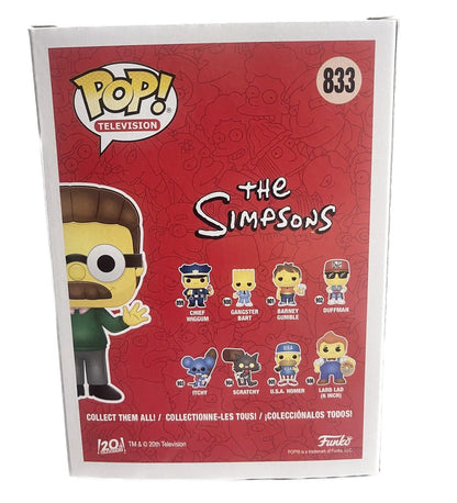 FUNKO POP! NED FLANDERS #833 SPECIAL EDITION THE SIMPSONS NUOVO SIGILLATO