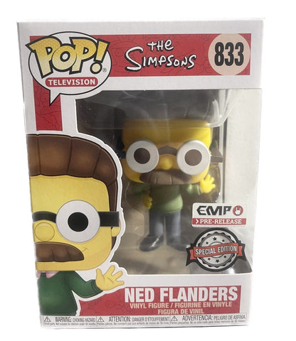 FUNKO POP! NED FLANDERS #833 SPECIAL EDITION THE SIMPSONS NUOVO SIGILLATO