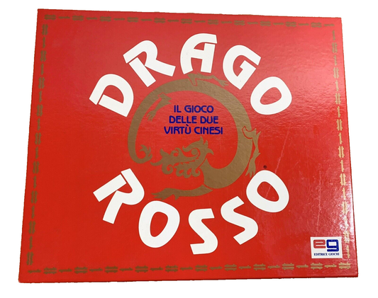 DRAGO ROSSO GIOCO IN SCATOLA EDITRICE GIOCHI 1983 OTTIMO COMPLETO VINTAGE