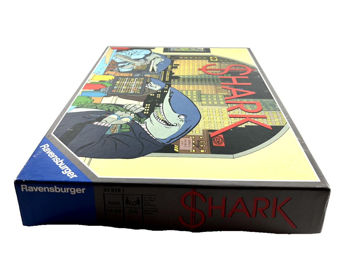 SHARK GIOCO IN SCATOLA RAVENSBURGER 1991 COMPLETO OTTIMO