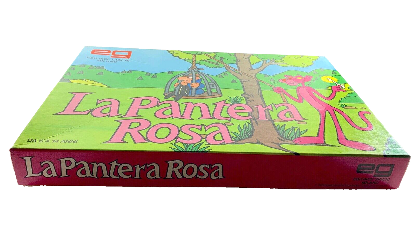 LA PANTERA ROSA GIOCO IN SCATOLA EDITRICE GIOCHI MILANO 1979 COMPLETO VINTAGE