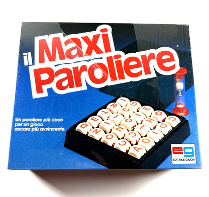 MAXI PAROLIERE IMBALLATO GIOCO IN SCATOLA NUOVO EG EDITRICE GIOCHI