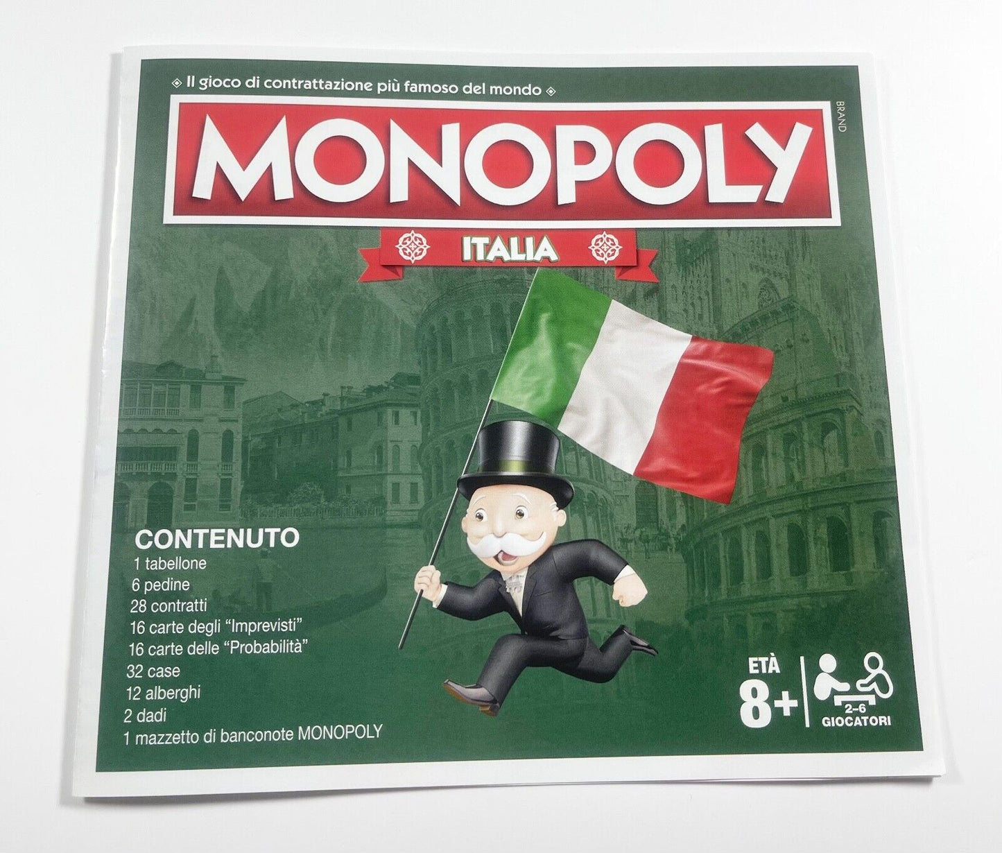 MONOPOLY ITALIA GIOCO IN SCATOLA LIMITED EDITION PARKER OTTIMO COMPLETO