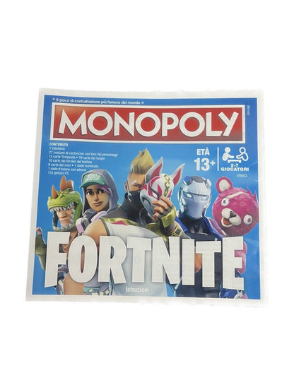 MONOPOLY FORTNITE GIOCO IN SCATOLA HASBRO GAMING