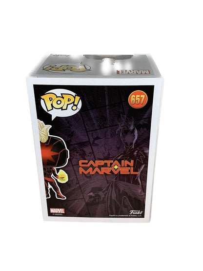 FUNKO POP! MARVEL #657 DARK CAPTAIN MARVEL 2020 SUMMER CONVETION LIMITED EDITION