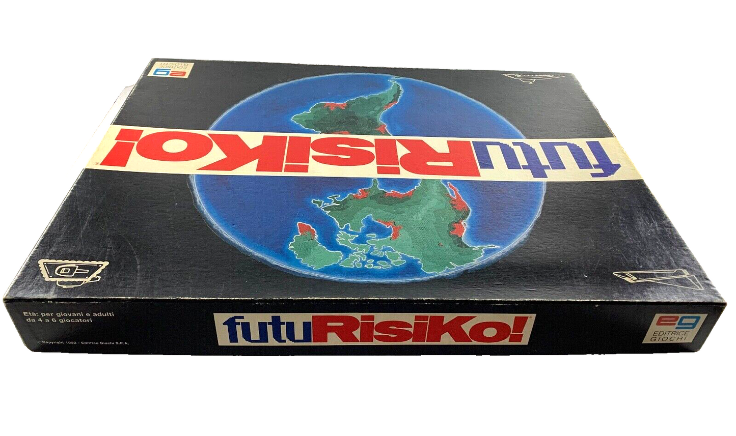 FUTURISIKO! GIOCO IN SCATOLA EDITRICE GIOCHI VINTAGE 100% COMPLETO OTTIMO VINTAG