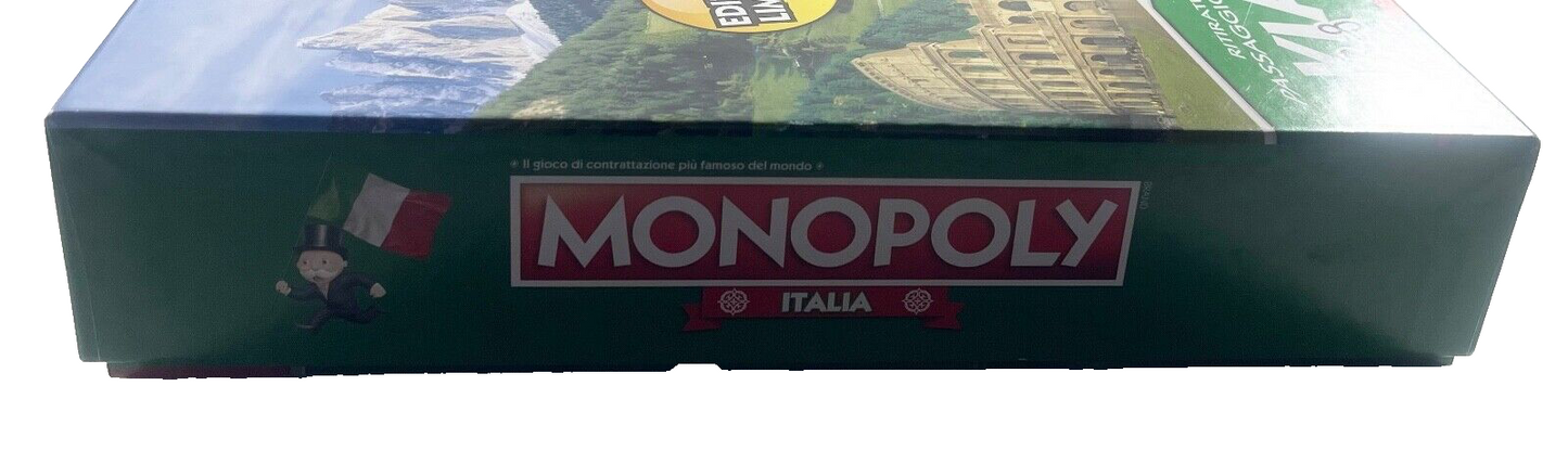 MONOPOLY ITALIA GIOCO IN SCATOLA LIMITED EDITION PARKER OTTIMO COMPLETO