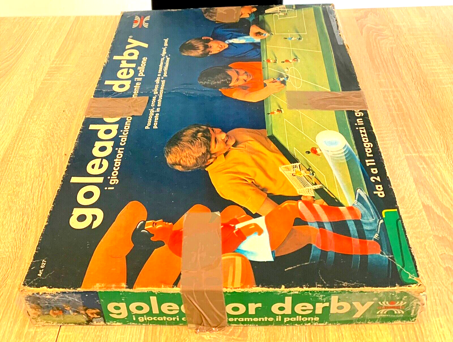 GOLEADOR DERBY GIOCO CALCETTO HARBERT ANNI 70 CALCIO