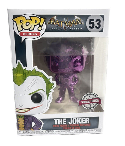 FUNKO POP! JOKER #53 BATMAN ARKHAM ASYLUM SPECIAL EDITION NUOVO SIGILLATO