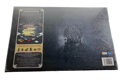 MONOPOLY GAME OF THRONES GIOCO IN SCATOLA HASBRO OTTIMO NUOVO IMBALLATO