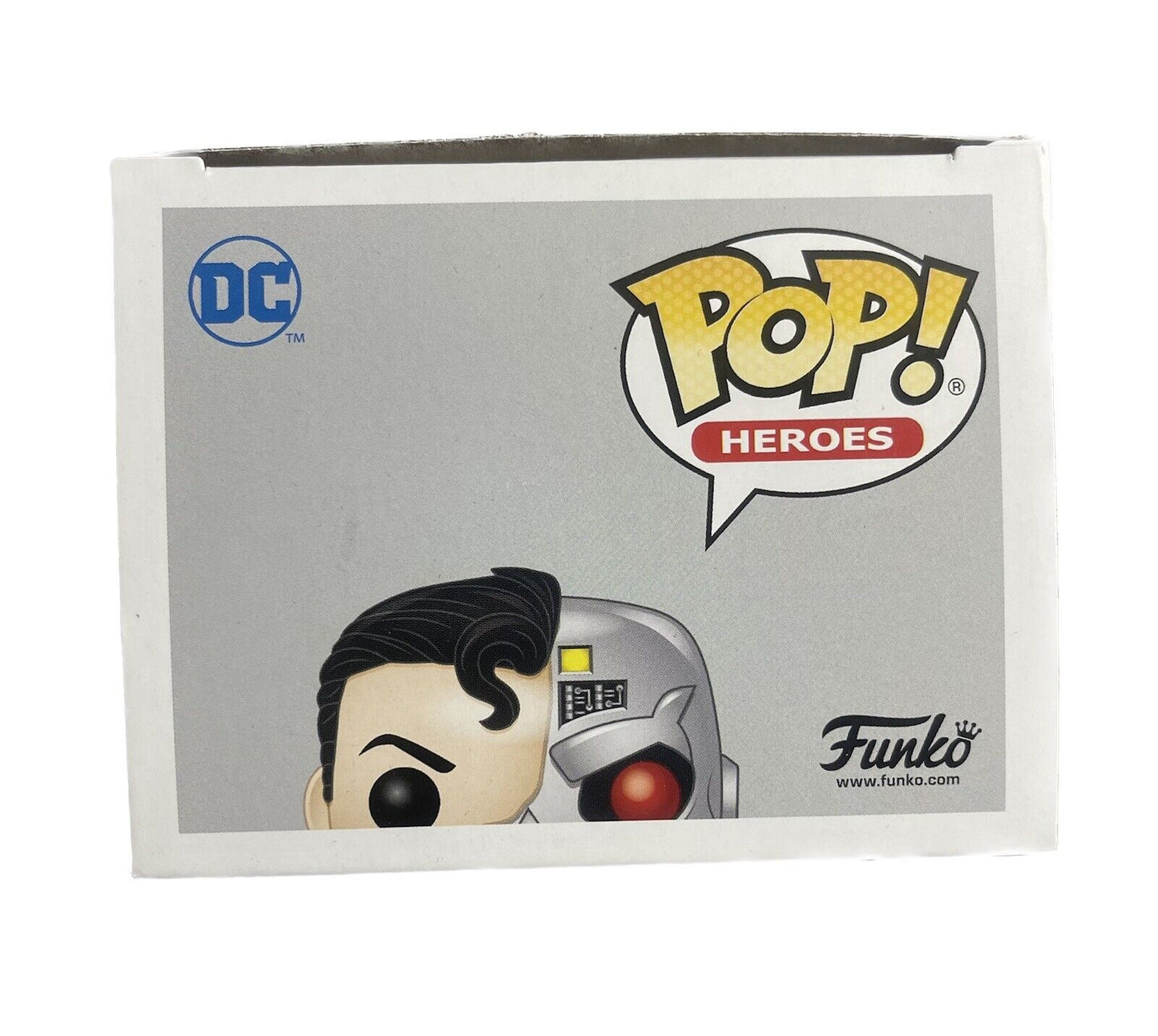 FUNKO POP! CYBORG SUPERMAN #346 SUPERMAN LIMITED EDITION EXCLUSIVE NUOVO